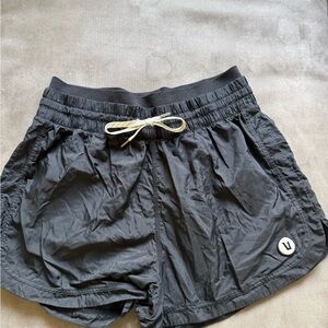 Vuori Black Athletic Shorts Medium